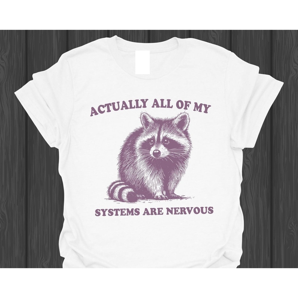 Cute Retro Raccoon T-Shirt